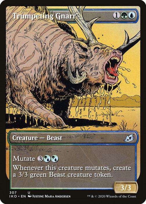 Trumpeting Gnarr  - Showcase (Foil)