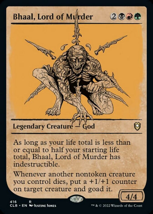 Bhaal, Lord of Murder  - Showcase - Legendary (Foil)