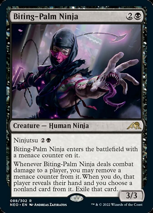 Biting-Palm Ninja  (Foil)