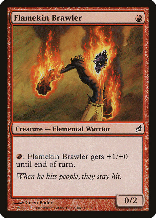 Flamekin Brawler  (Foil)