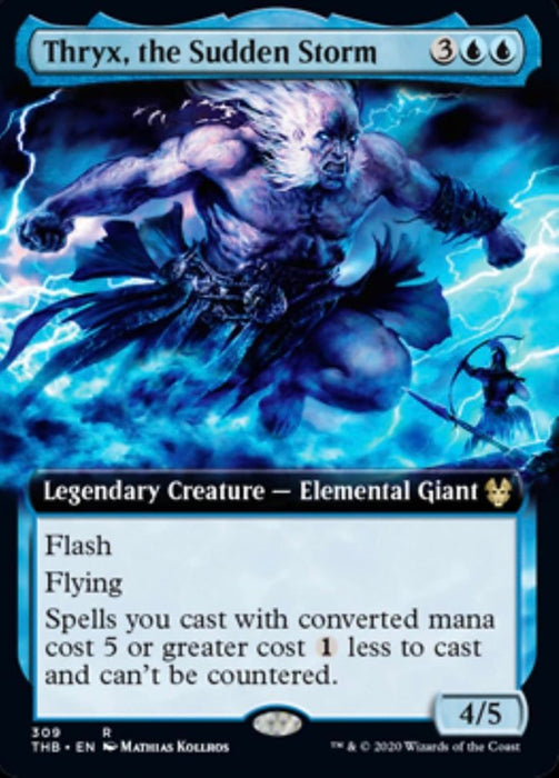 Thryx, the Sudden Storm - Extendedart - Legendary