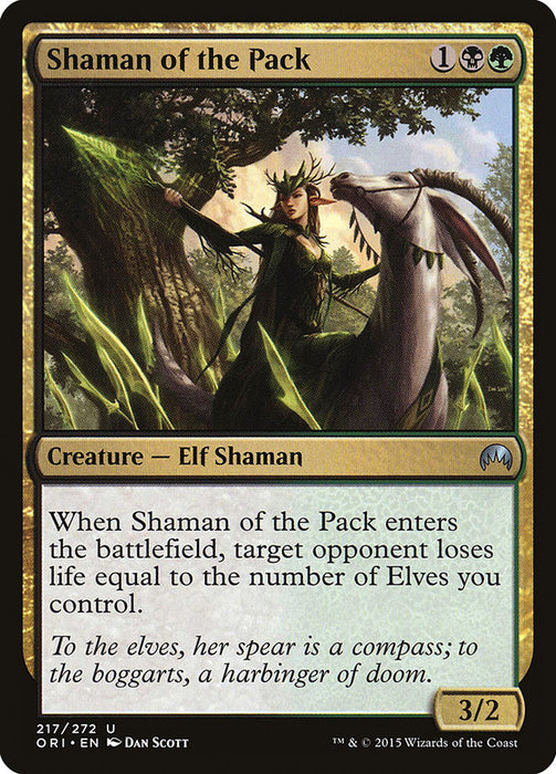 Shaman of the Pack  (Foil)