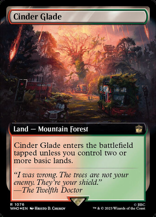 Cinder Glade - Extended Art (Foil)