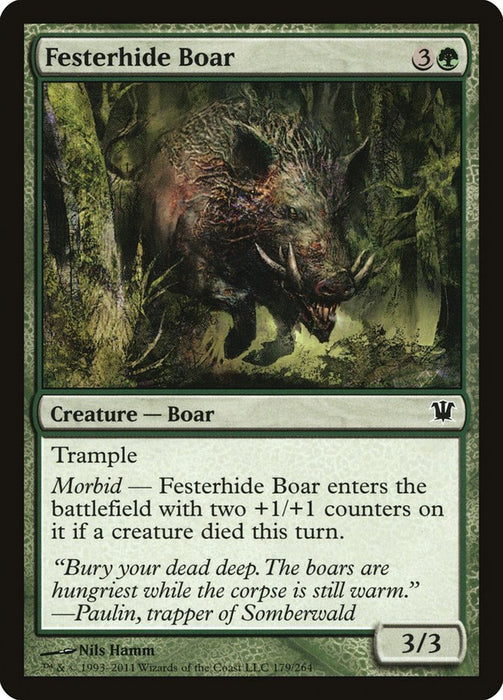 Festerhide Boar  (Foil)