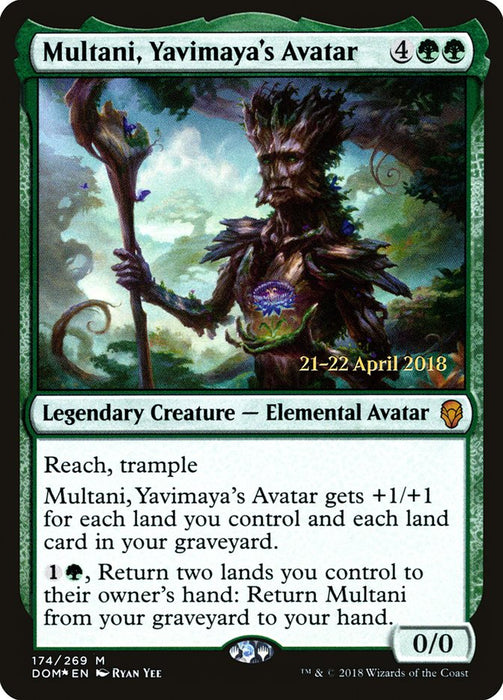 Multani, Yavimaya's Avatar  - Legendary (Foil)