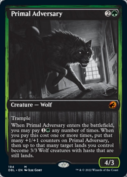 Primal Adversary  - Inverted