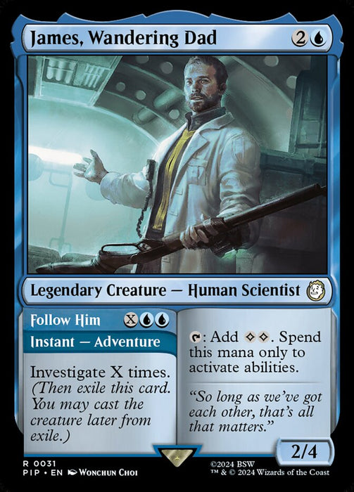 James, Wandering Dad // Follow Him - Legendary (Foil)