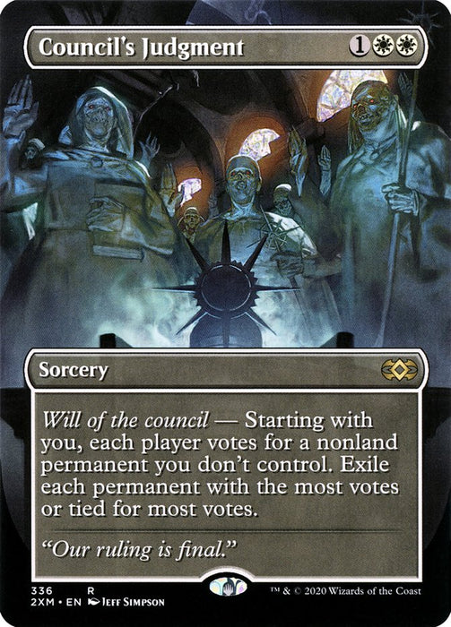 Council's Judgment - Borderless  (Foil)