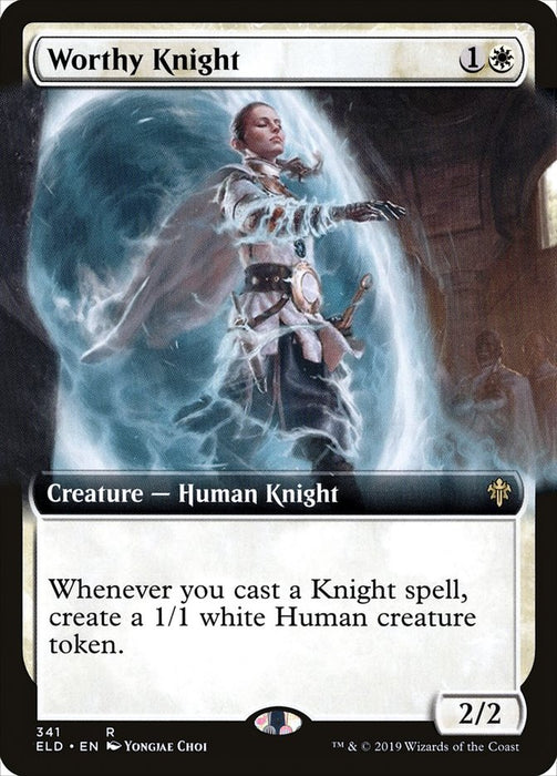 Worthy Knight  - Extended Art (Foil)