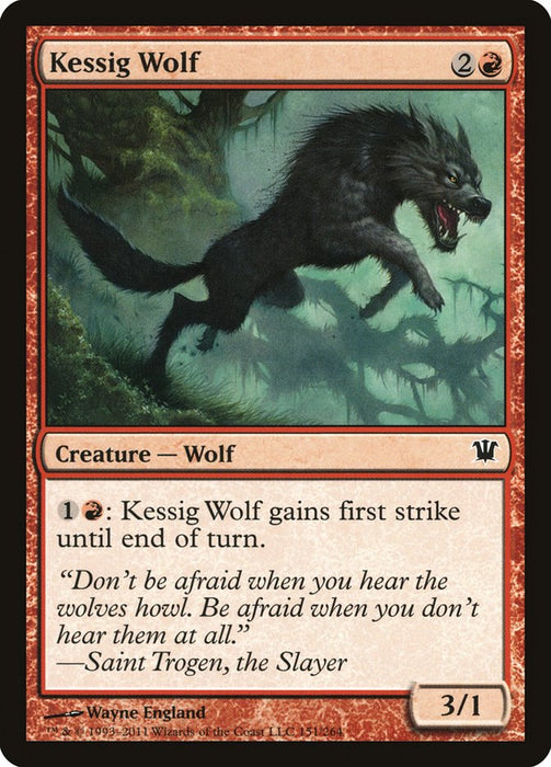 Kessig Wolf  (Foil)