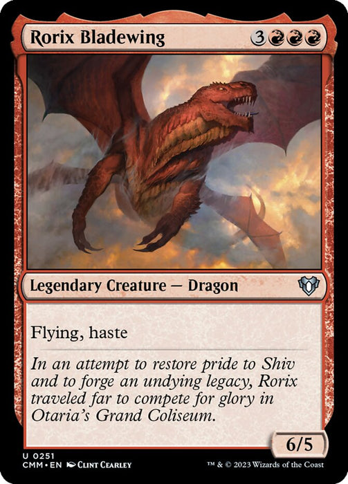 Rorix Bladewing - Legendary (Foil)