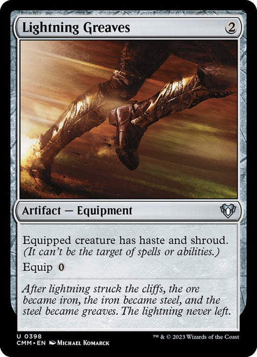 Lightning Greaves (Foil)