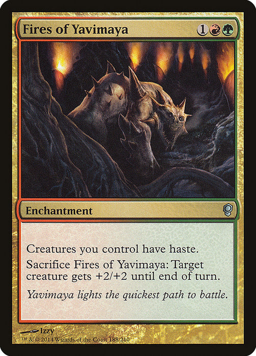 Fires of Yavimaya  (Foil)