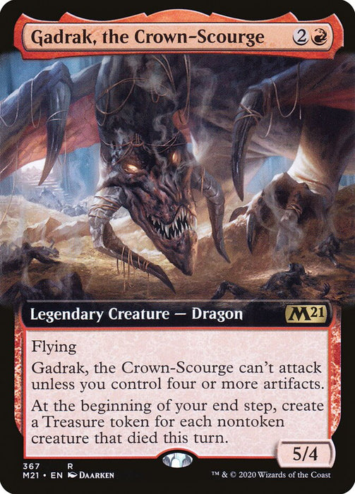 Gadrak, the Crown-Scourge  - Legendary - Extended Art (Foil)