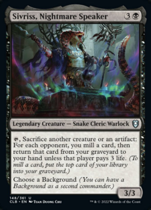 Sivriss, Nightmare Speaker  - Legendary (Foil)