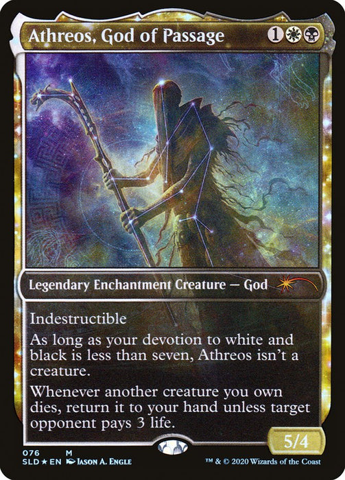 Athreos, God of Passage - Full Art  - Nyxtouched - Legendary (Foil)