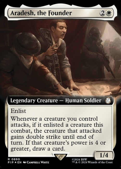 Aradesh, the Founder - Legendary- Extended Art (Foil)