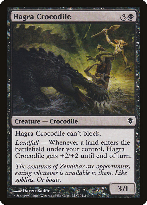 Hagra Crocodile  (Foil)