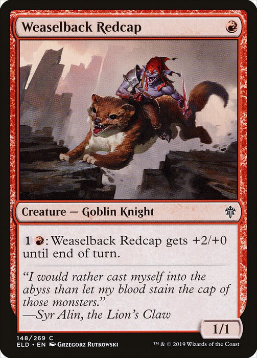 Weaselback Redcap  (Foil)