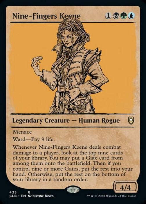 Nine-Fingers Keene  - Showcase - Legendary (Foil)