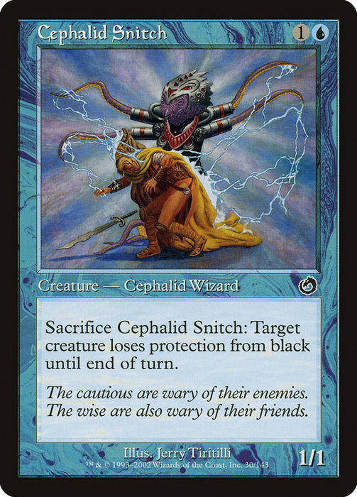 Cephalid Snitch  (Foil)