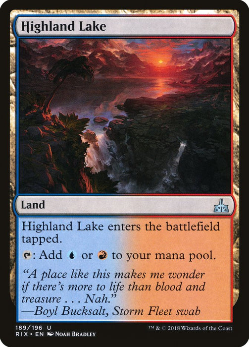 Highland Lake  (Foil)