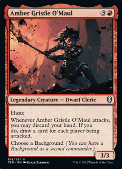 Amber Gristle O'Maul  - Legendary (Foil)