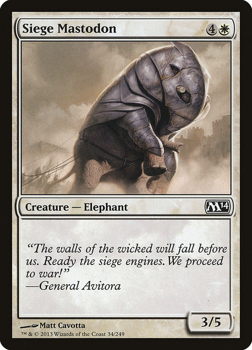 Siege Mastodon