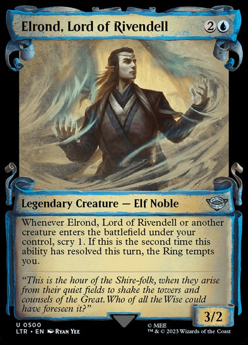 Elrond, Lord of Rivendell - Showcase- Legendary