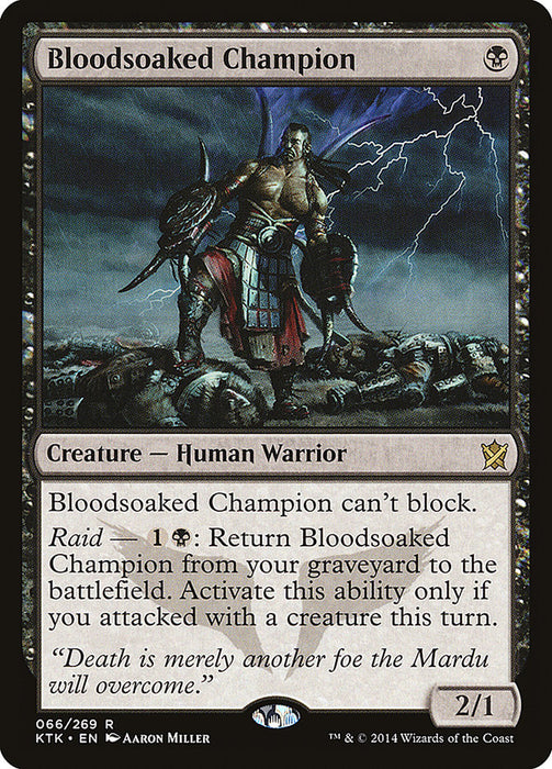 Bloodsoaked Champion  (Foil)