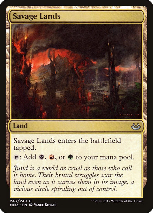 Savage Lands  (Foil)