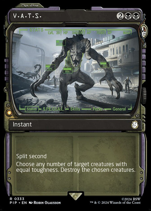 V.A.T.S. - Showcase- Inverted (Foil)