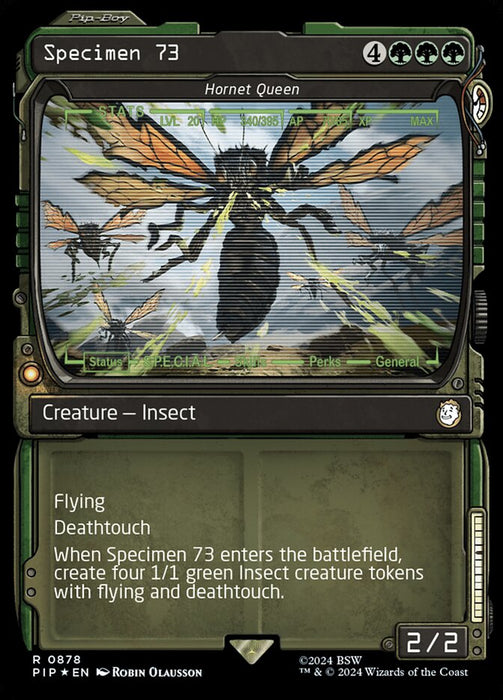 Specimen 73 - Hornet Queen - Showcase- Inverted (Foil)