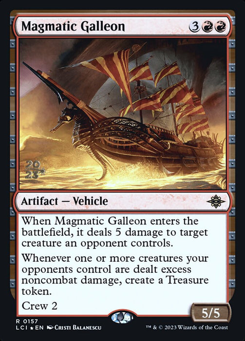 Magmatic Galleon (Foil)