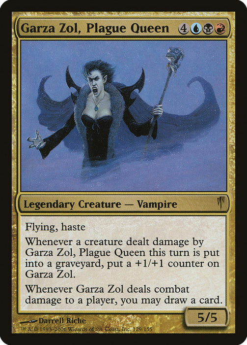 Garza Zol, Plague Queen