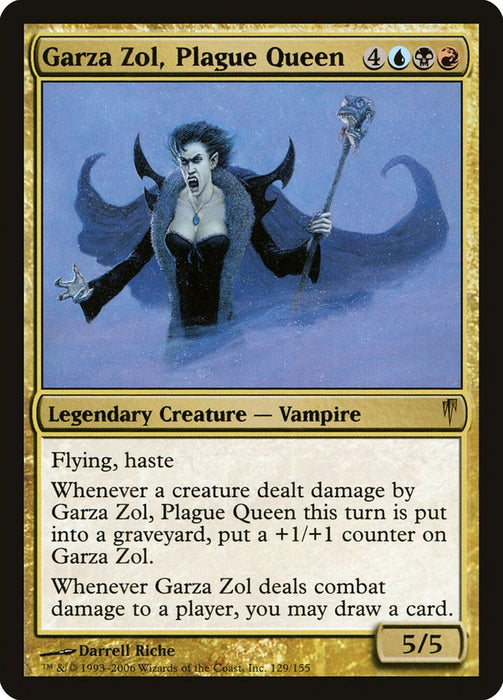 Garza Zol, Plague Queen  (Foil)