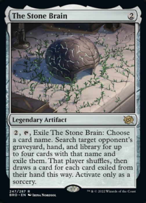 The Stone Brain - Legendary (Foil)