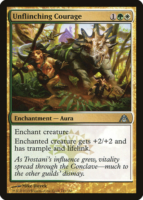 Unflinching Courage  (Foil)