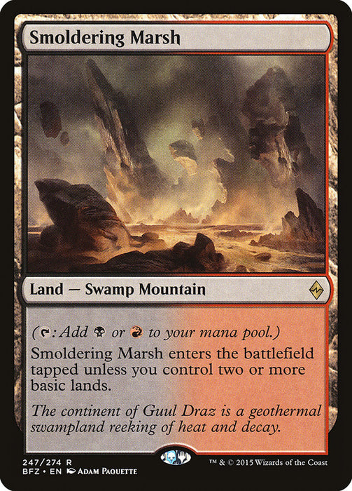 Smoldering Marsh  (Foil)