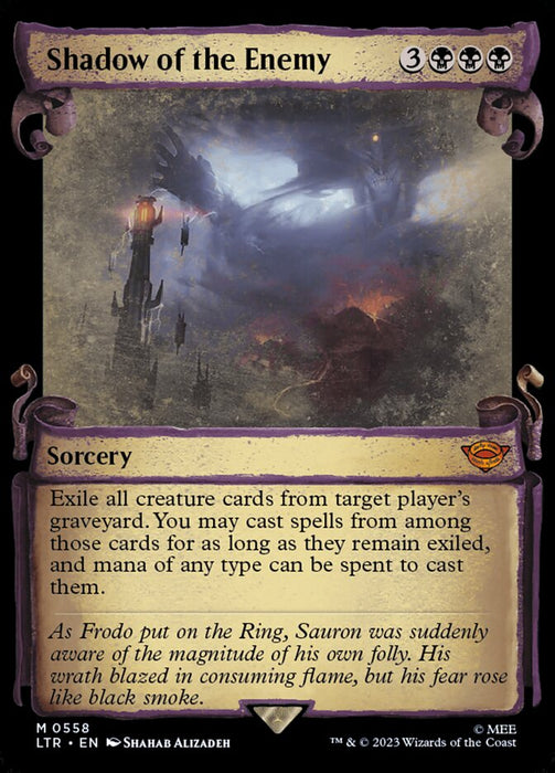 Shadow of the Enemy - Showcase (Foil)