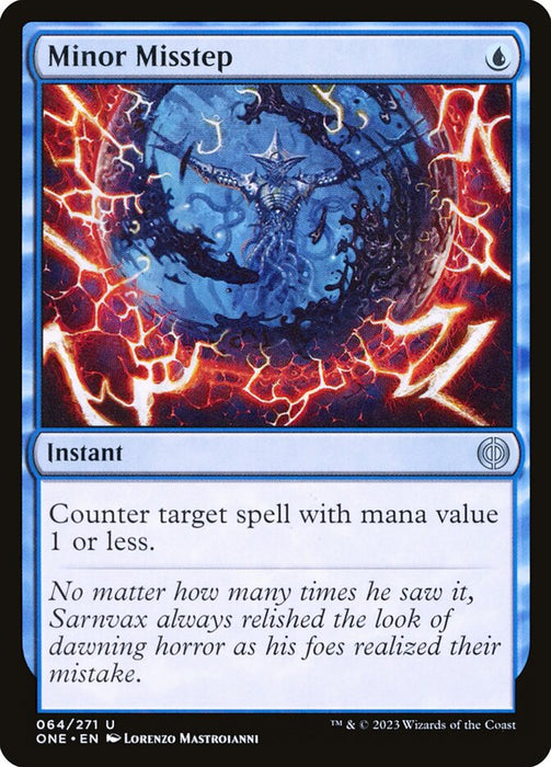 Minor Misstep (Foil)