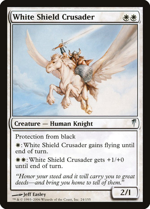 White Shield Crusader  (Foil)