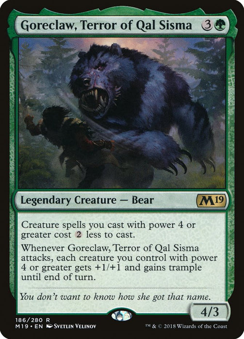 Goreclaw, Terror of Qal Sisma  - Legendary (Foil)