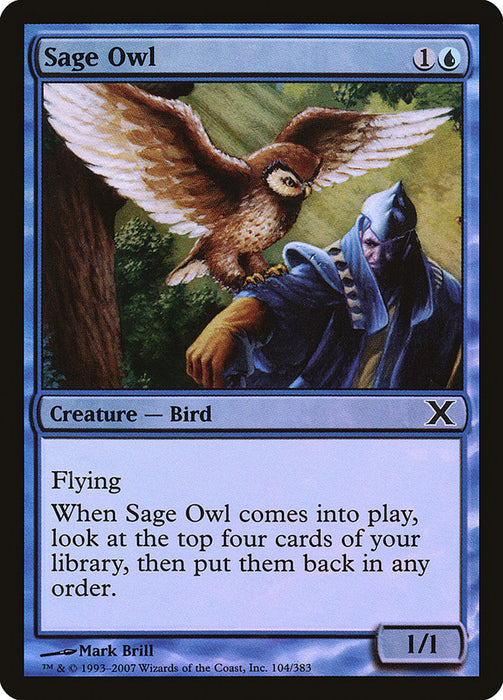 Sage Owl  (Foil)