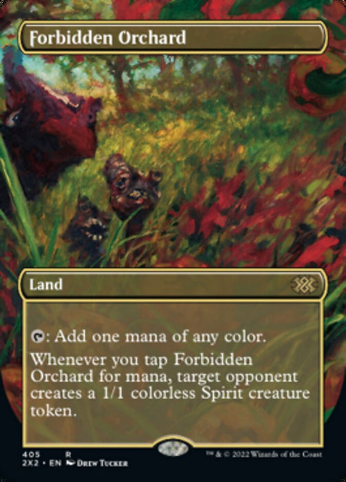 Forbidden Orchard - Borderless  - Inverted (Foil)