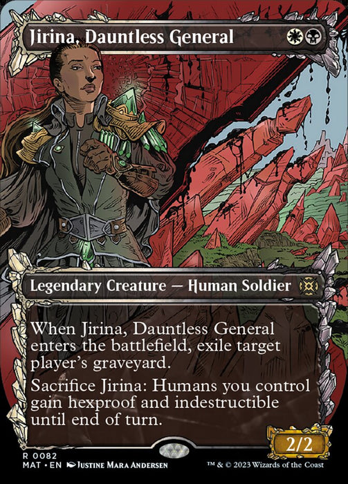 Jirina, Dauntless General - Showcase- Legendary- Inverted