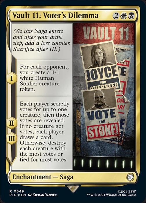 Vault 11: Voter's Dilemma (Foil)