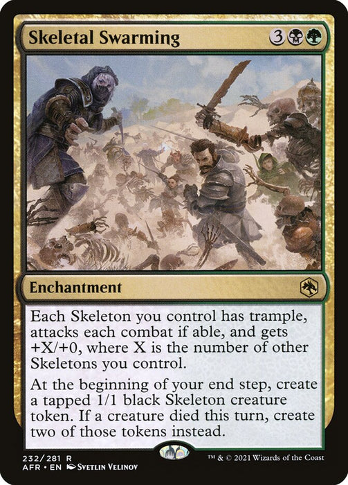 Skeletal Swarming  (Foil)