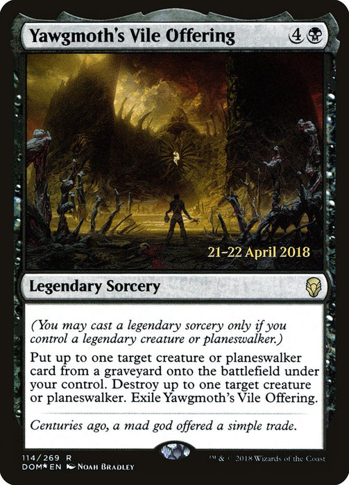 Yawgmoth's Vile Offering  - Legendary (Foil)