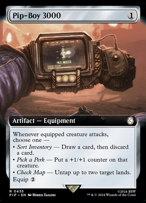 Pip-Boy 3000 - Extended Art (Foil)